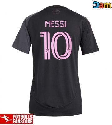 Inter Miami Lionel Messi #10 Bortatröja Dam 2025-26 Kortärmad